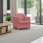 Poltrona Decorativa Para Sala Recepção Consultório Manicure C