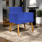 Poltrona Decorativa Para Sala Recepção Consultório Nina Corin