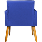 Poltrona Decorativa Para Sala Recepção Consultório Nina Corin