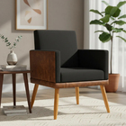 Poltrona Decorativa Para Sala Recepção Escritório Consultório