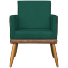 Poltrona Decorativa Para Sala Recepção Escritório Consultório