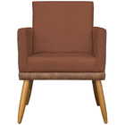 Poltrona Decorativa Para Sala Recepção Escritório Consultório