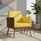 Poltrona Decorativa Para Sala Recepção Escritório Consultório