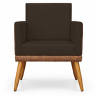 Poltrona Decorativa Para Sala Recepção Escritório Consultório