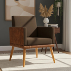 Poltrona Decorativa Para Sala Recepção Escritório Consultório