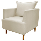 Poltrona Decorativa Para Sala Recepção Escritório Consultório