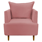 Poltrona Decorativa Para Sala Recepção Escritório Consultório