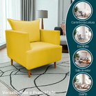 Poltrona Decorativa Para Sala Recepção Escritório Consultório