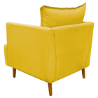 Poltrona Decorativa Para Sala Recepção Escritório Consultório