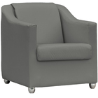 Poltrona Decorativa Para Sala Recepção Manicure Cadeira Refor