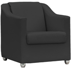 Poltrona Decorativa Para Sala Recepção Manicure Cadeira Refor