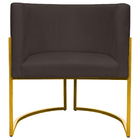 Poltrona Decorativa Para Sala Recepção Manicure Consultório B