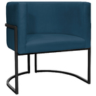 Poltrona Decorativa Para Sala Recepção Manicure Consultório B