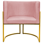 Poltrona Decorativa Para Sala Recepção Manicure Consultório B