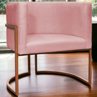 Poltrona Decorativa Para Sala Recepção Manicure Consultório B