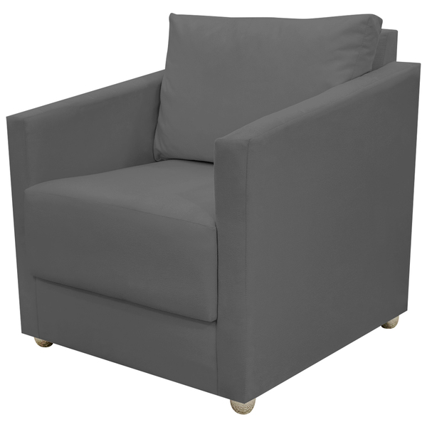 Poltrona Decorativa Para Sala Recepção Manicure Consultório C