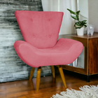 Poltrona Decorativa Para Sala Recepção Manicure Consultório E