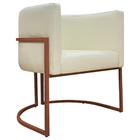 Poltrona Decorativa Para Sala Recepção Manicure Consultório L