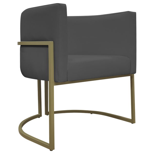 Poltrona Decorativa Para Sala Recepção Manicure Consultório L