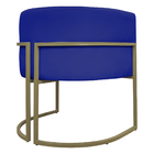 Poltrona Decorativa Para Sala Recepção Manicure Consultório L