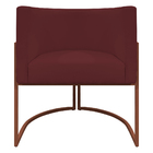 Poltrona Decorativa Para Sala Recepção Manicure Consultório L