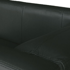 Poltrona Decorativa Pé De Ferro Iráklio Couro Verde G58 - Gra