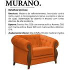 Poltrona Decorativa Pes Em Madeira Murano Moll