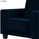 Poltrona Decorativa Pes Em Mdf Greco Moll