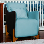 Poltrona Decorativa Pés Madeira Heloisa Veludo Composê Em Cor