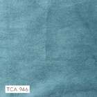 Poltrona Decorativa Pés Madeira Kunis Veludo Azul Claro G45 -