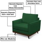 Poltrona Decorativa Pes Palito 2619 Veludo Joly Graz