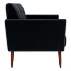 Poltrona Decorativa Pes Palito Cancun Veludo Inca Milani Store