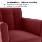 Poltrona Decorativa Pes Palito Cancun Veludo Milani Store