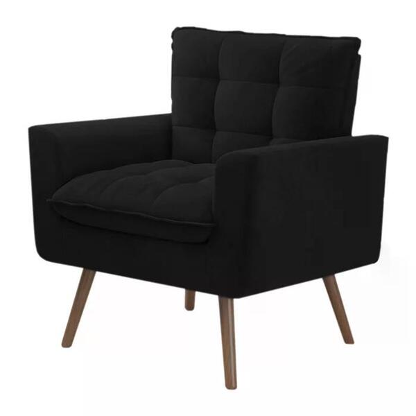 Poltrona Decorativa Pes Palito Gm Milani Store