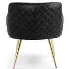 Poltrona Decorativa Pés Palitos D'ouro Jade D02 Linho Cinza C