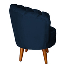 Poltrona Decorativa Petala Marinho