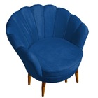 Poltrona Decorativa Petala Marinho