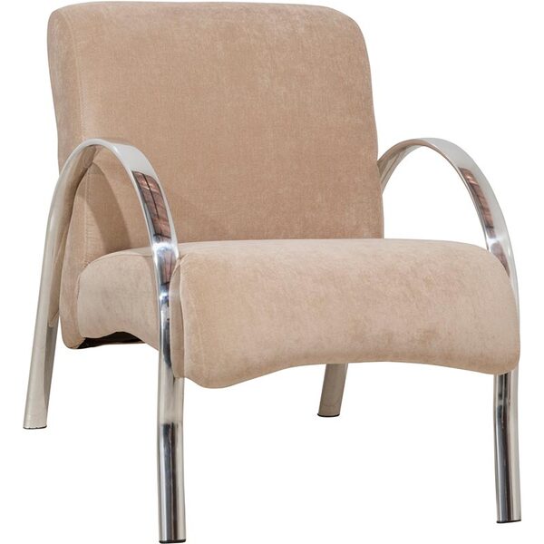 Poltrona Decorativa Polly 1 Lugar - Matrix - Bege