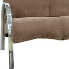 Poltrona Decorativa Polly 2 Lugares - Matrix - Marrom Claro