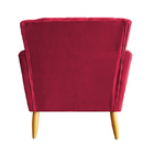 Poltrona Decorativa Raika Sala De Estar - Recepção - Veludo -