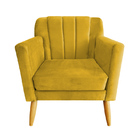 Poltrona Decorativa Raika Sala De Estar - Recepção - Veludo -