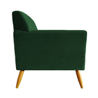 Poltrona Decorativa Raika Sala De Estar - Recepção - Veludo -