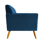 Poltrona Decorativa Raika Sala De Estar - Recepção - Veludo -