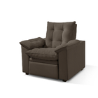 Poltrona Decorativa Retrátil E Reclinável Trinidad Tecido Vel