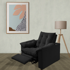 Poltrona Decorativa Retrátil E Reclinável Trinidad Tecido Vel