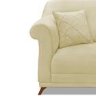 Poltrona Decorativa Retro Polo Com Almofada Suede Ezz