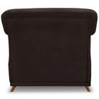 Poltrona Decorativa Retro Polo Com Almofada Suede Ezz