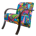 Poltrona Decorativa Romero Britto Gigante Móveis