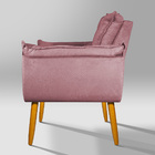 Poltrona Decorativa Rosa