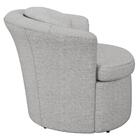 Poltrona Decorativa Sala De Estar 93cm Redonda Rubia M22 Linh